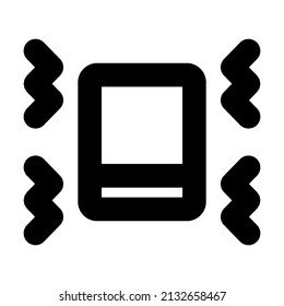 Vibrate icon, best used for web or application, vector illustration EPS 10 File Format