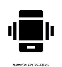vibrate icon or logo isolated sign symbol vector illustration - high quality black style vector icons