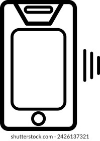 Vibrate mode icon design for web applications cell phones