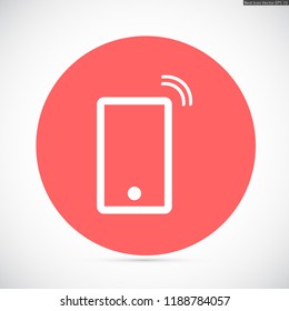 Vibrating Phone vector icon 10 eps