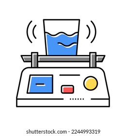 vibro sifter color icon vector. vibro sifter sign. isolated symbol illustration