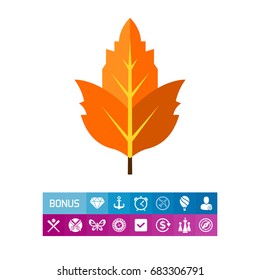 Viburnum Leaf Icon