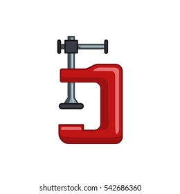 vice clamp icon illustration isolated vector sign symbol