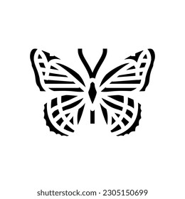 viceroy summer glyph icon vector. viceroy summer sign. isolated symbol illustration