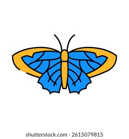 viceroy summer line icon vector. viceroy summer sign. isolated symbol illustration