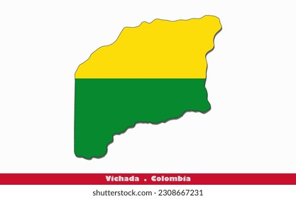 Vichada Flag - Departments of Colombia