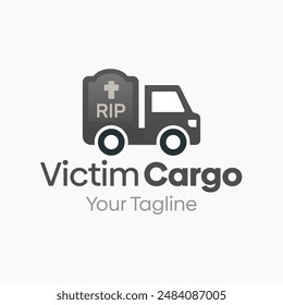 Victim Cargo Logo Vector Template Design. Good for Business, Startup, Agency, and Organization