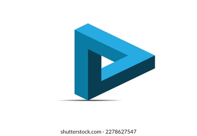 Victor Optical Illusion Triangle Design