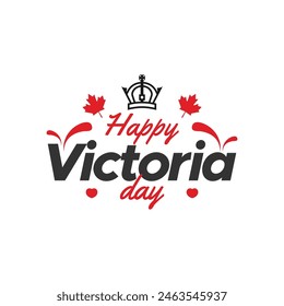 Victoria Canada Day Vector Design