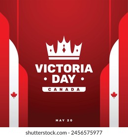 Victoria Day Celebrate Design Background