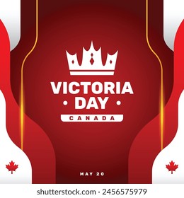 Victoria Day Celebrate Design Background