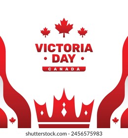 Victoria Day Celebrate Design Background