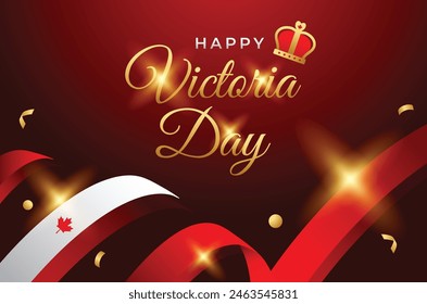 Victoria day design illustration collection