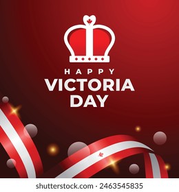 Victoria day design illustration collection