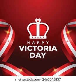 Victoria day design illustration collection