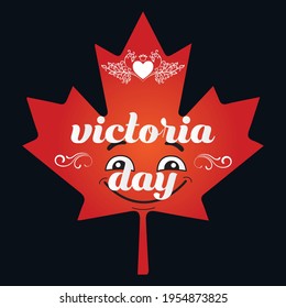  victoria day a text-based t-shirt design