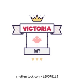 Victoria day. Vector illustration.