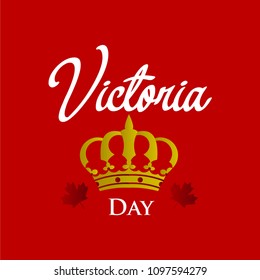 Victoria Day Vector Template Design Illustration