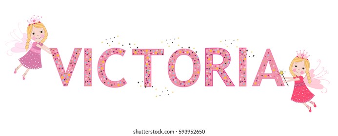 Victoria Name Stock Vectors Images Vector Art Shutterstock