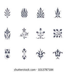 Victorian Border Ornaments-Vector Set