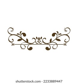 victorian divider antique frame icon