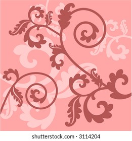 victorian filigree vector