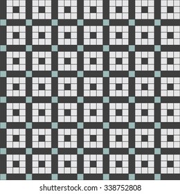 Victorian floor vector pattern.