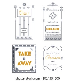 Victorian Frames Vector