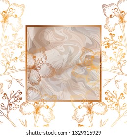 victorian golden with frame icon