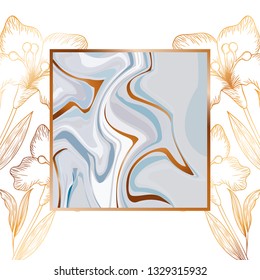 victorian golden with frame icon