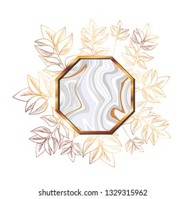 victorian golden with frame icon