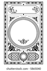 victorian gothic decorative design elements