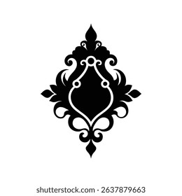 Victorian graphic element vector art illustration