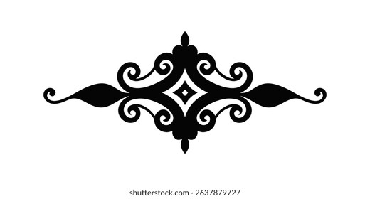 Victorian graphic element vector art illustration