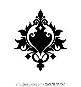 Victorian graphic element vector art illustration