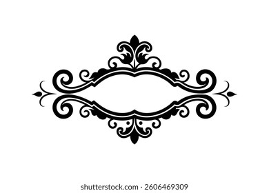 Victorian graphic elements vector art