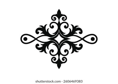 Victorian graphic elements vector art