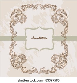 victorian grunge card