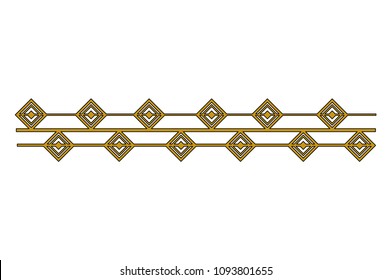 victorian line border style