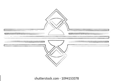 victorian line border style