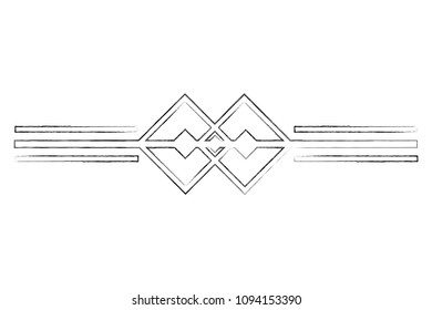 victorian line border style