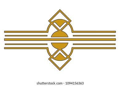 victorian line border style