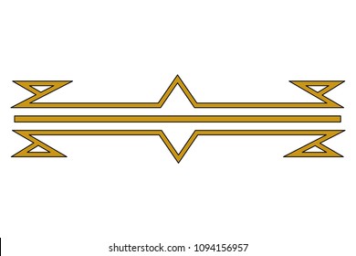 victorian line border style