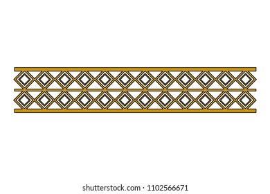 victorian line border style