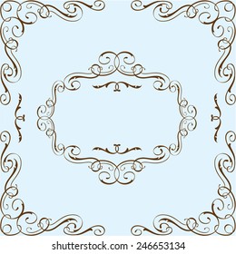 Victorian page is on blue