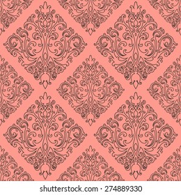 Victorian  seamless pattern, vector image