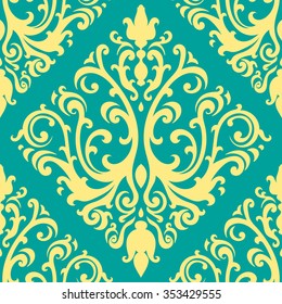 Victorian  seamless pattern, vector image