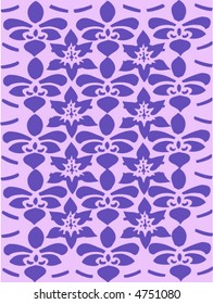Victorian style patterned vector background