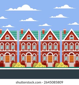victorian style residential spaces city