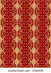 Victorian style vector background graphics illustration for web-pages, backgrounds, scrap-booking, stationary and more